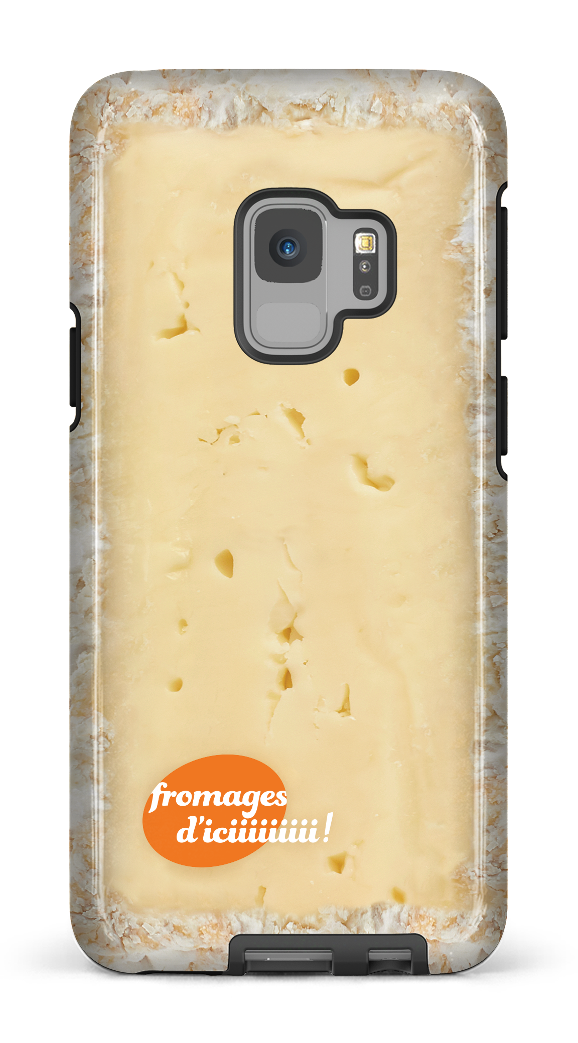 Galaxy S9 Tough Fromage Brie Logo -