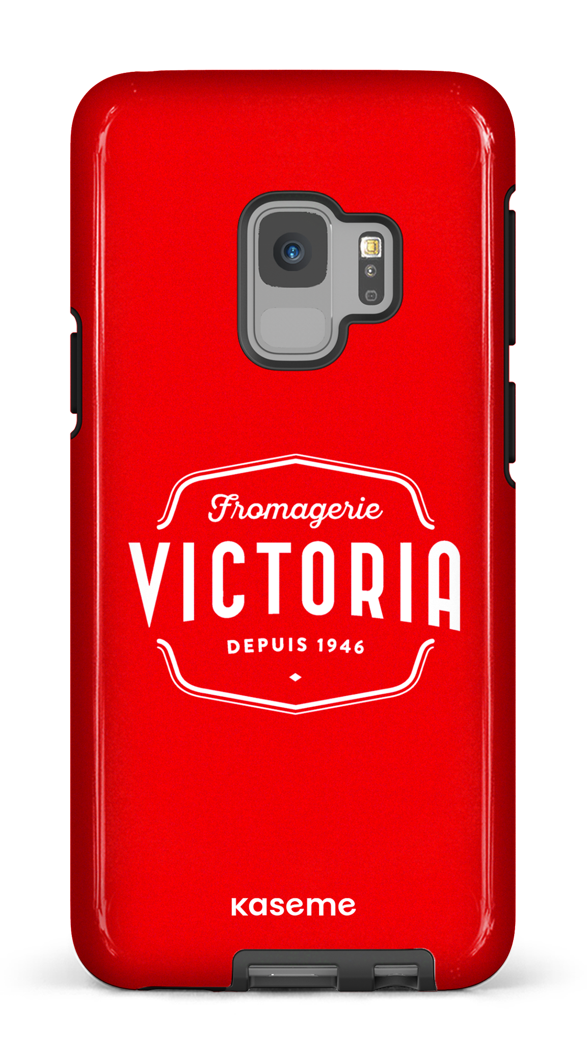 Galaxy S9 Tough Fromagerie Victoria Rouge -