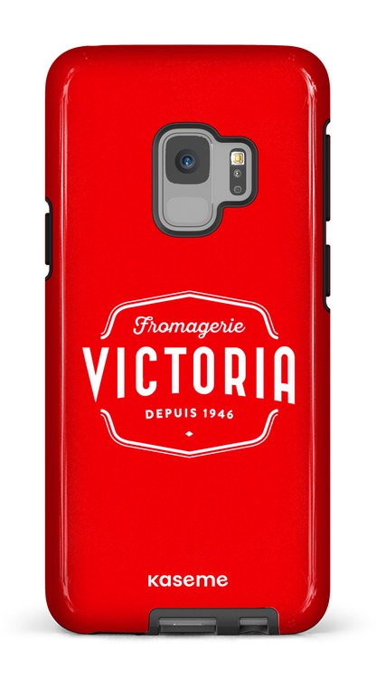 Galaxy S9 Tough Fromagerie Victoria Rouge -
