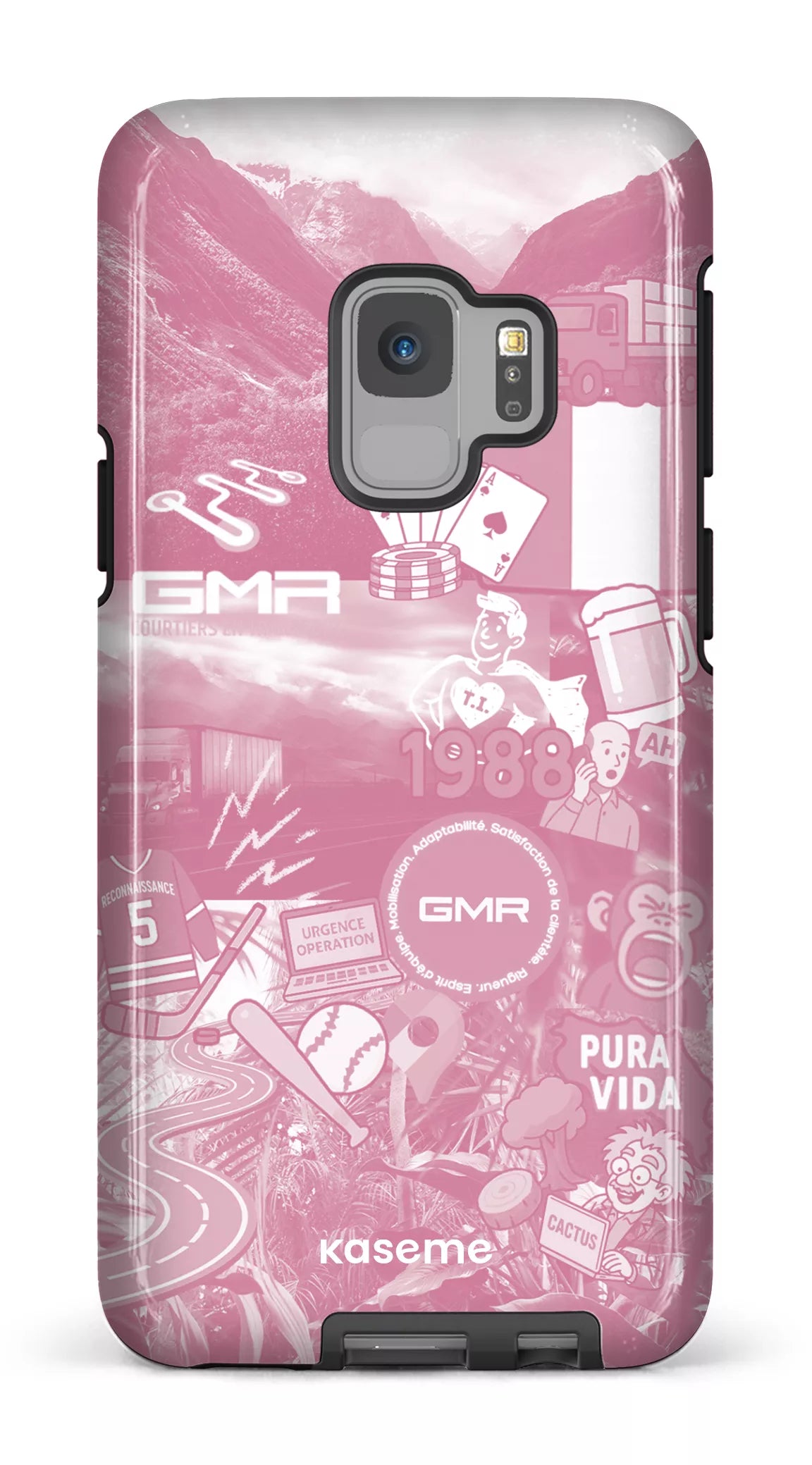 Galaxy S9 Tough GMR Collage Rose -