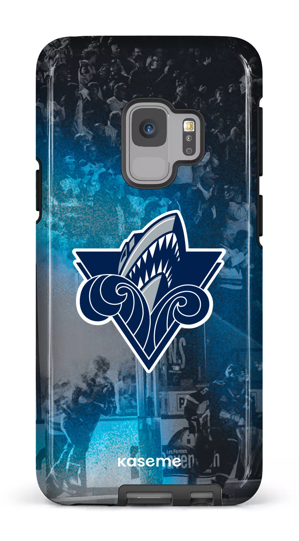 Galaxy S9 Tough Océanic Logo & Foule -