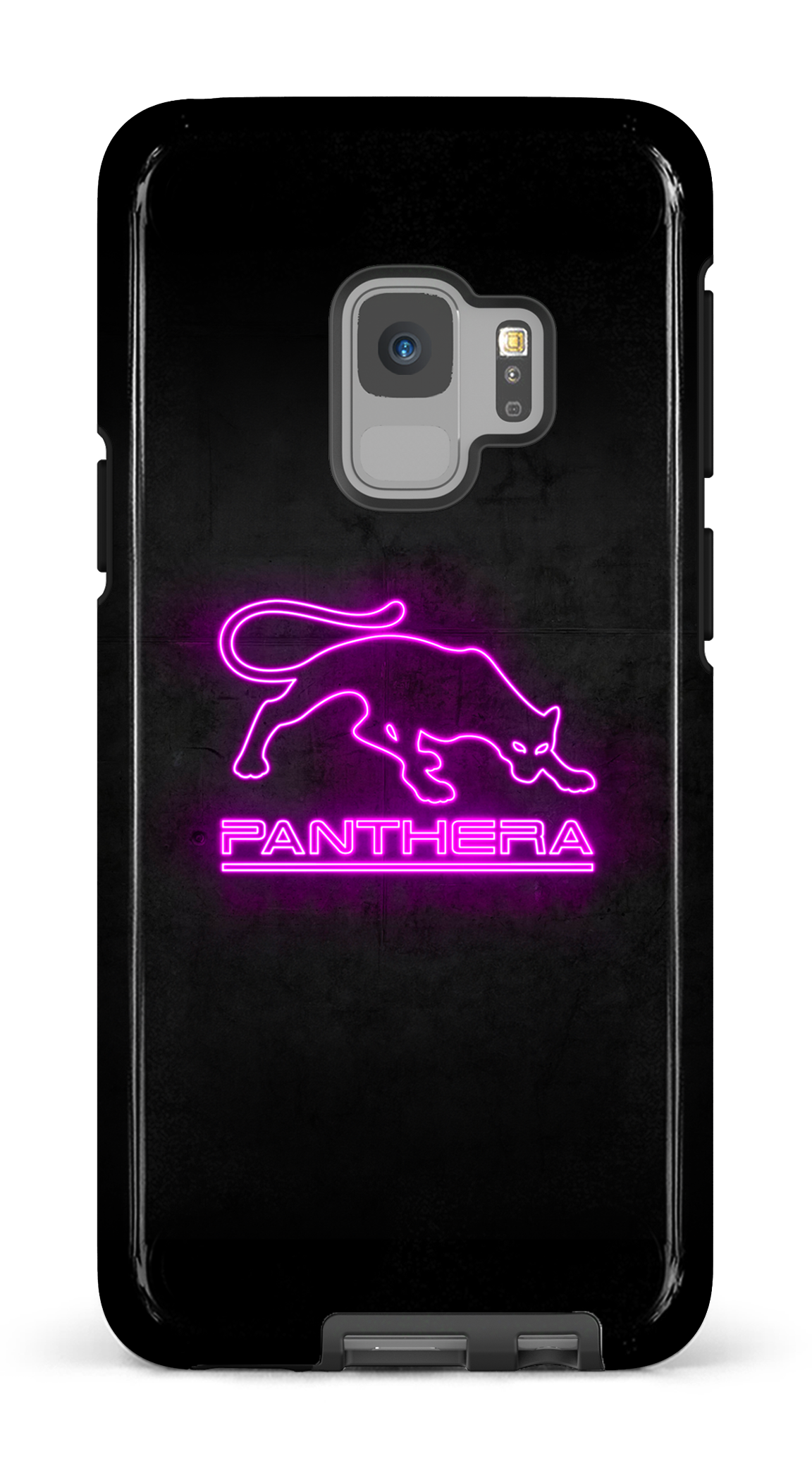 Galaxy S9 Tough Panthera Logo Neon -