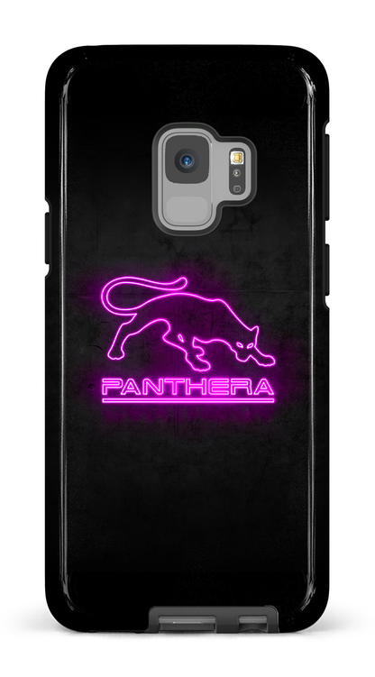 Galaxy S9 Tough Panthera Logo Neon -