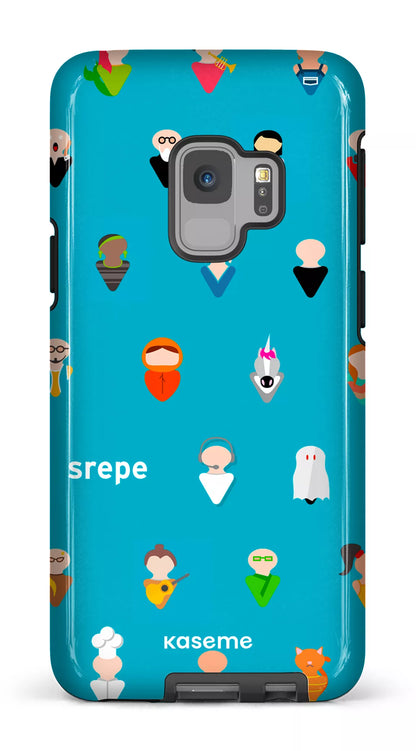 Galaxy S9 Tough Personnages Turquoise -