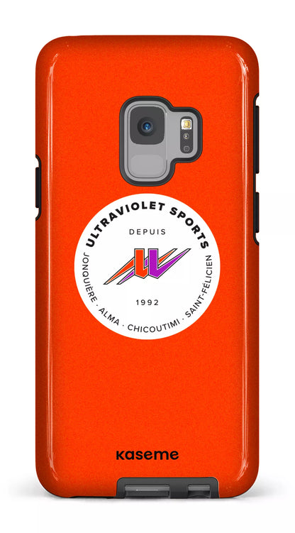 Galaxy S9 Tough UltraViolet - Orange -