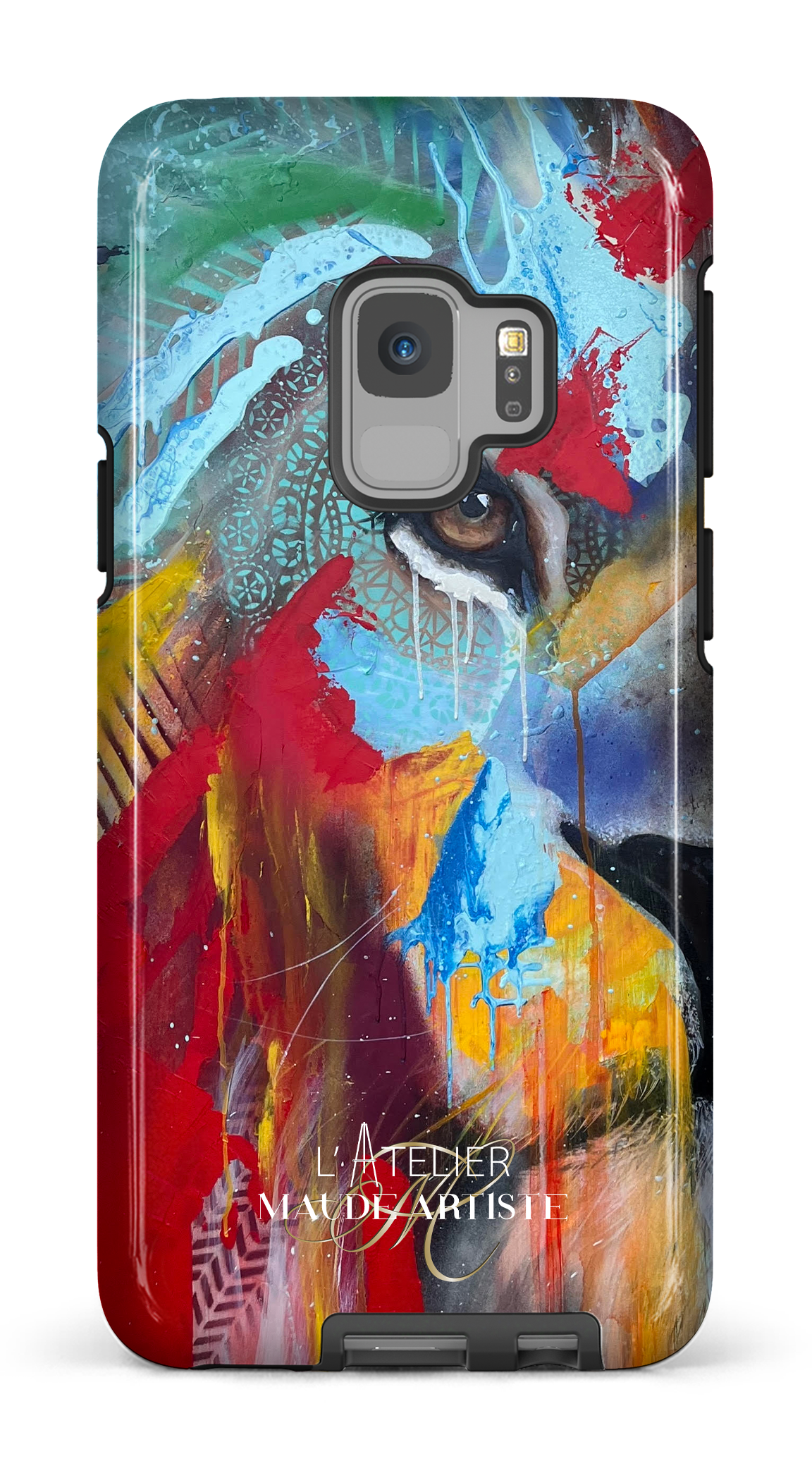 Galaxy S9 Tough Waves by Maude -