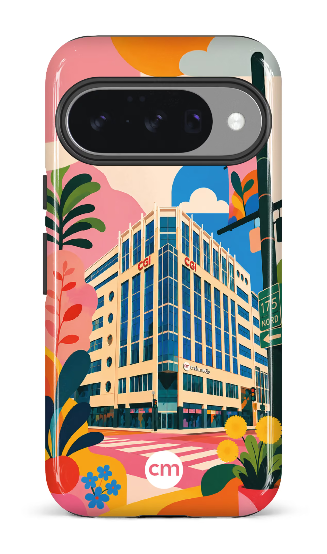 Google Pixel 10 Impact (Gloss) Funky Building Crakmedia -