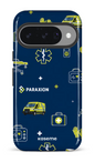 Google Pixel 10 Impact (Gloss) Icônes bleu Paraxion -