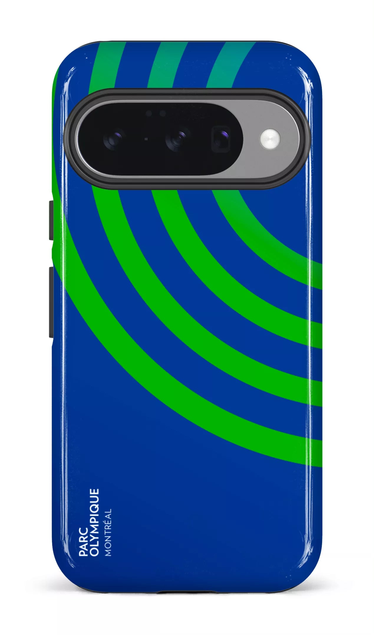 Google Pixel 10 Impact (Gloss) Parc Olympique - Logo Bleu -