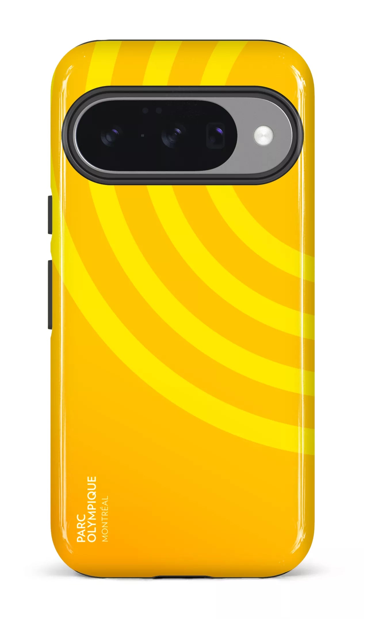Google Pixel 10 Impact (Gloss) Parc Olympique - Logo Jaune -