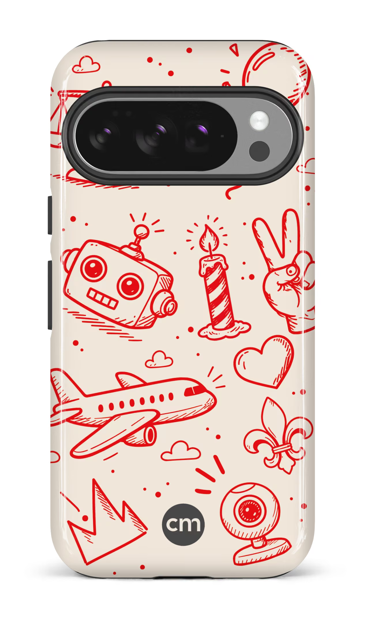 Google Pixel 10 Pro Impact (Gloss) (D) 20 ans Crakmedia -