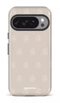 Google Pixel 10 Pro Impact (Gloss) (D) Flordeco motif grège -