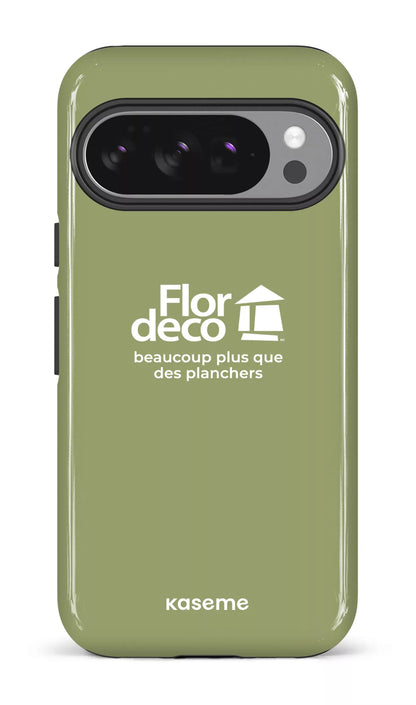 Google Pixel 10 Pro Impact (Gloss) Flordeco logo Sauge -