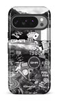 Google Pixel 10 Pro Impact (Gloss) GMR Collage Noir et Blanc -