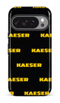 Google Pixel 10 Pro Impact (Gloss) Kaeser Pattern Noir -