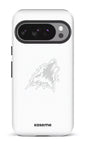 Google Pixel 10 Pro Impact (Gloss) Les Huskies Blanc -