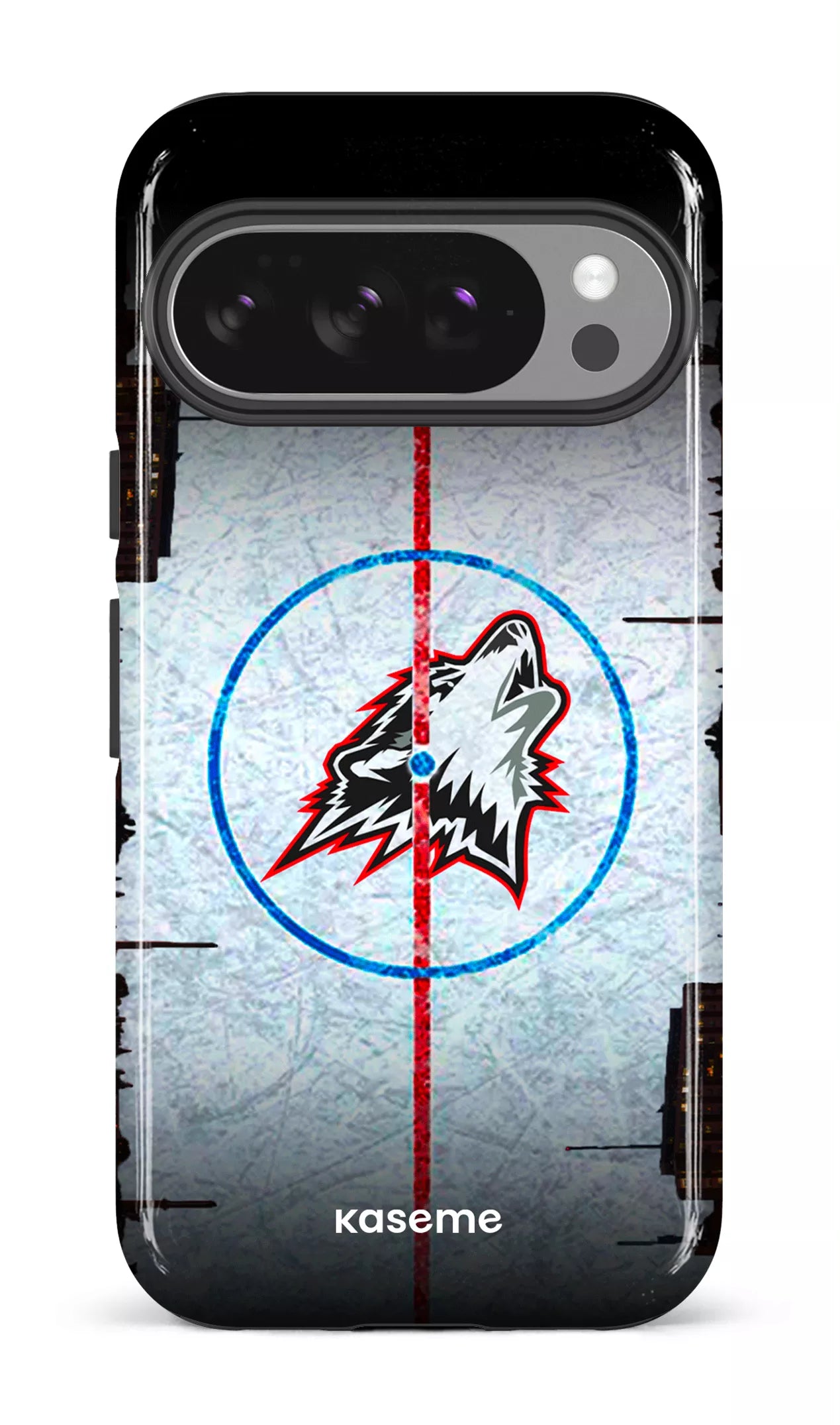 Google Pixel 10 Pro Impact (Gloss) Les Huskies Patinoire -