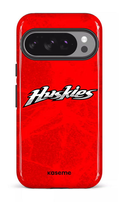 Google Pixel 10 Pro Impact (Gloss) Les Huskies Rouge -
