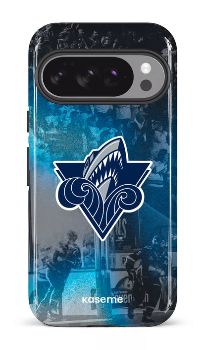 Google Pixel 10 Pro Impact (Gloss) Océanic Logo & Foule -