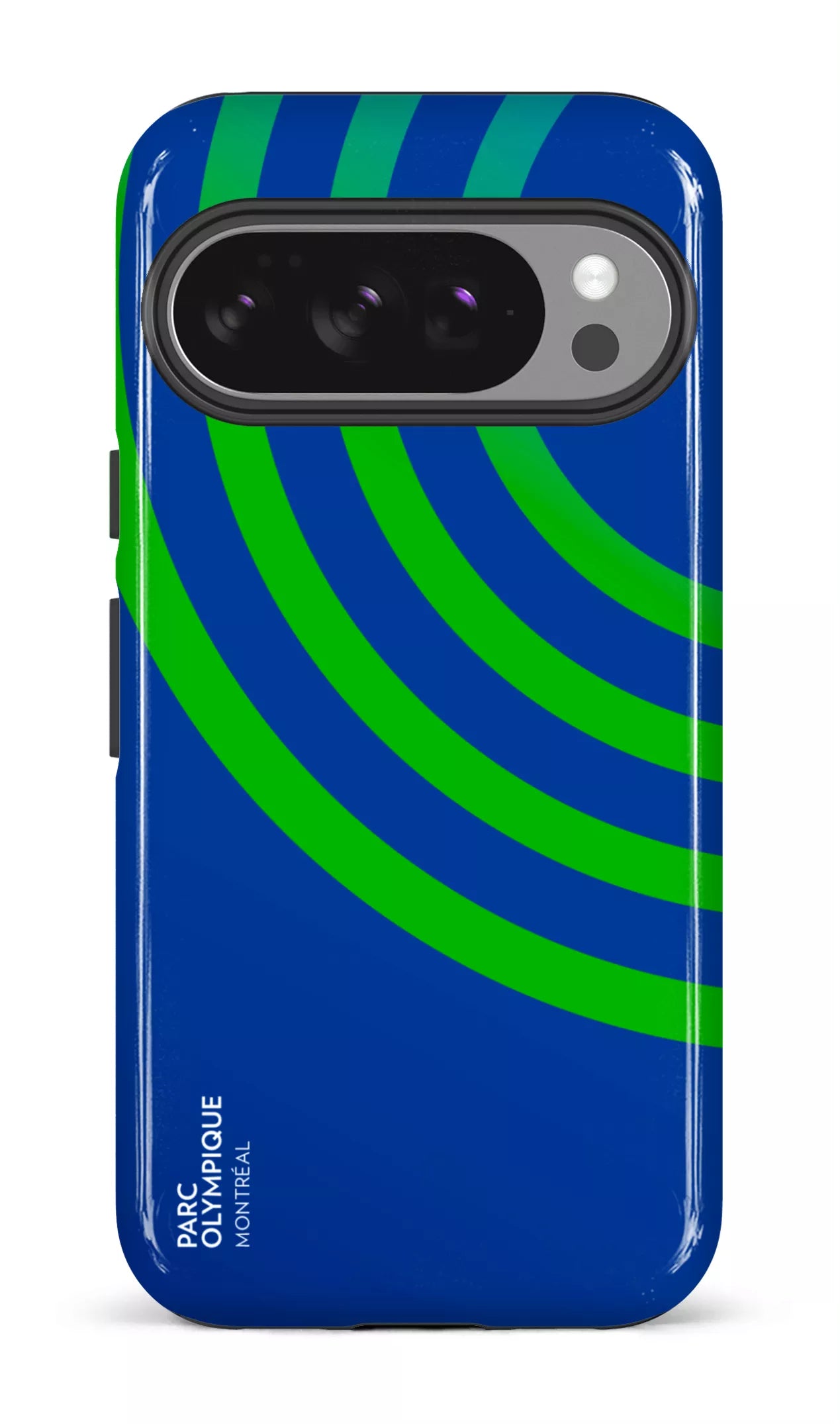 Google Pixel 10 Pro Impact (Gloss) Parc Olympique - Logo Bleu -