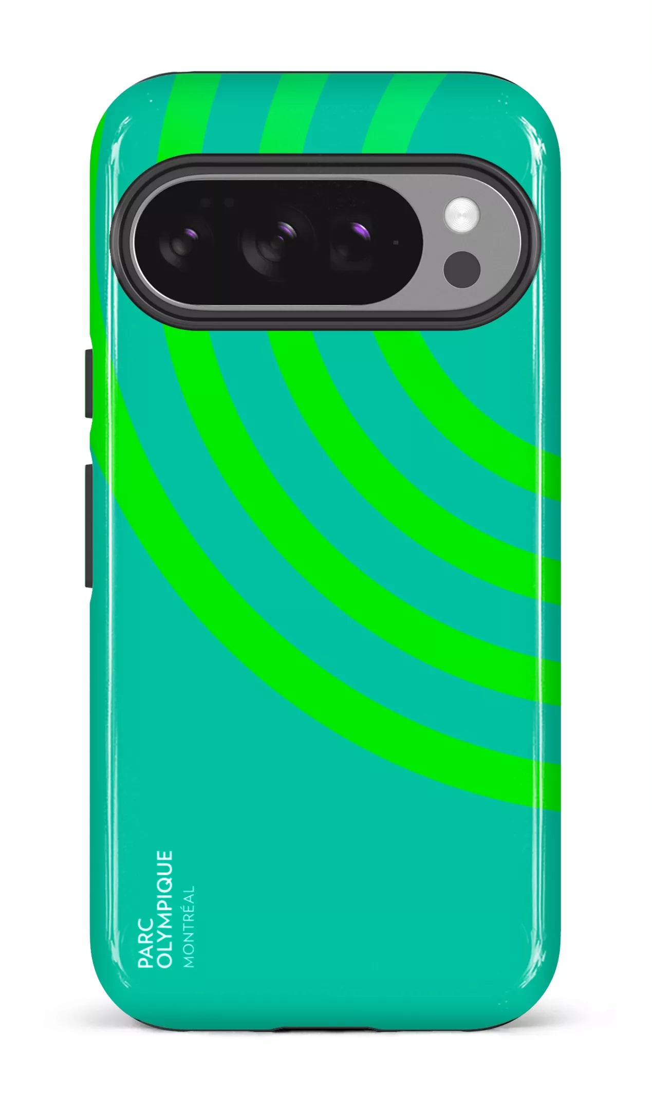 Google Pixel 10 Pro Impact (Gloss) Parc Olympique - Logo Vert -