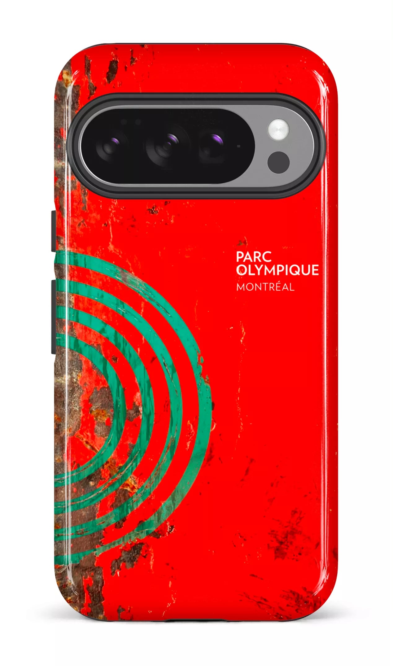 Google Pixel 10 Pro Impact (Gloss) Parc Olympique - Texture Rampe -