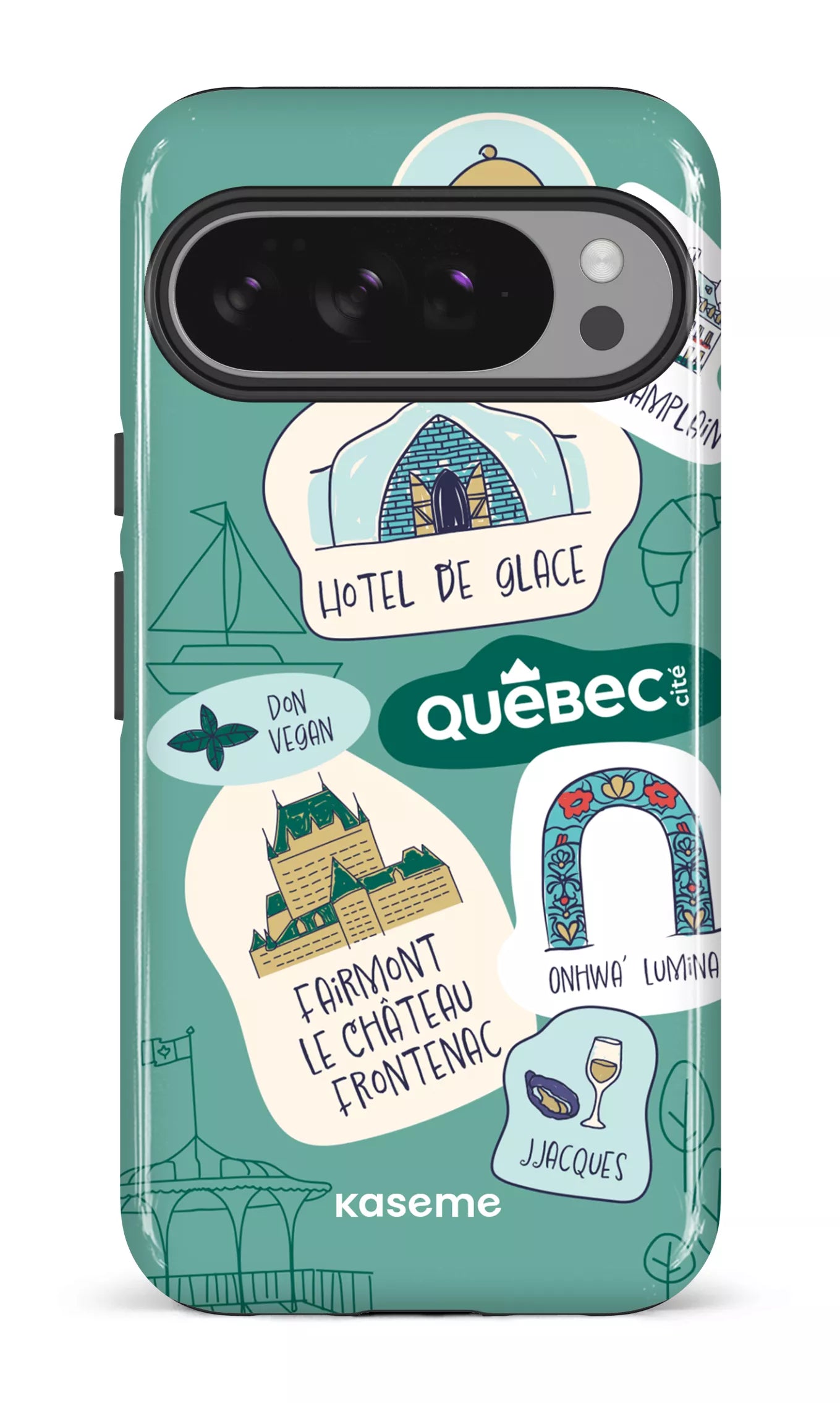 Google Pixel 10 Pro XL Impact (Gloss) Explorez Québec -