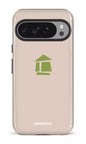 Google Pixel 10 Pro XL Impact (Gloss) Flordeco logo grège -