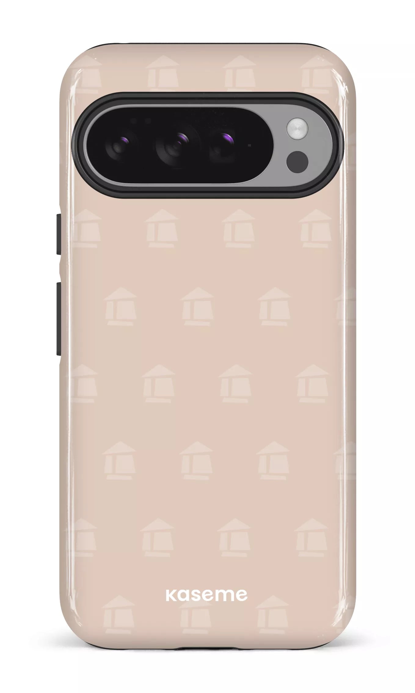 Google Pixel 10 Pro XL Impact (Gloss) Flordeco motif grège -