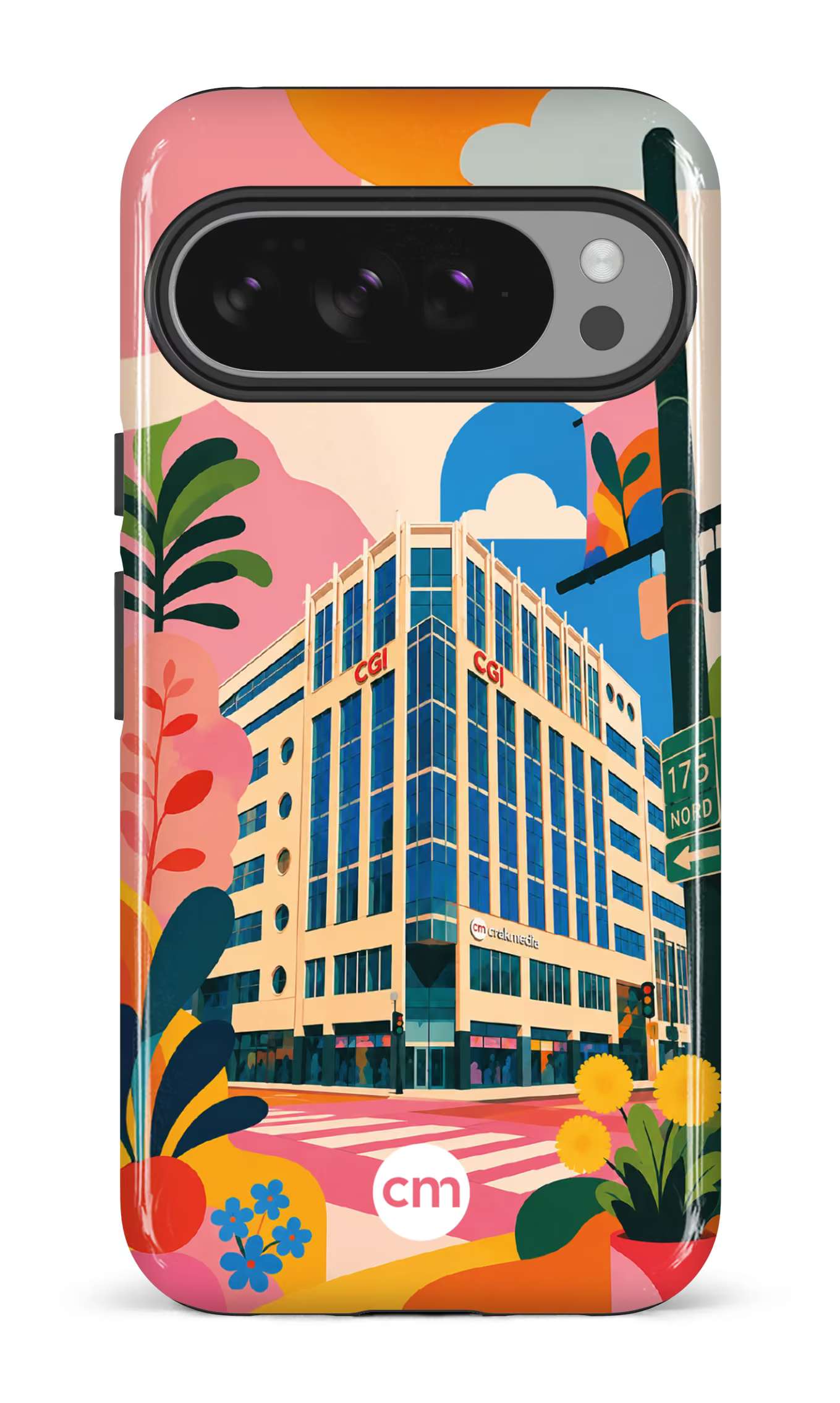 Google Pixel 10 Pro XL Impact (Gloss) Funky Building Crakmedia -