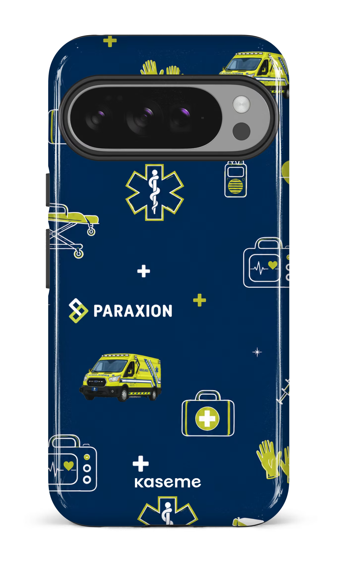 Google Pixel 10 Pro XL Impact (Gloss) Icônes bleu Paraxion -