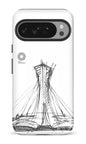 Google Pixel 10 Pro XL Impact (Gloss) Parc Olympique - Croquis Blanc -