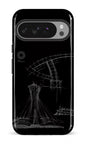 Google Pixel 10 Pro XL Impact (Gloss) Parc Olympique - Croquis Plan Noir -