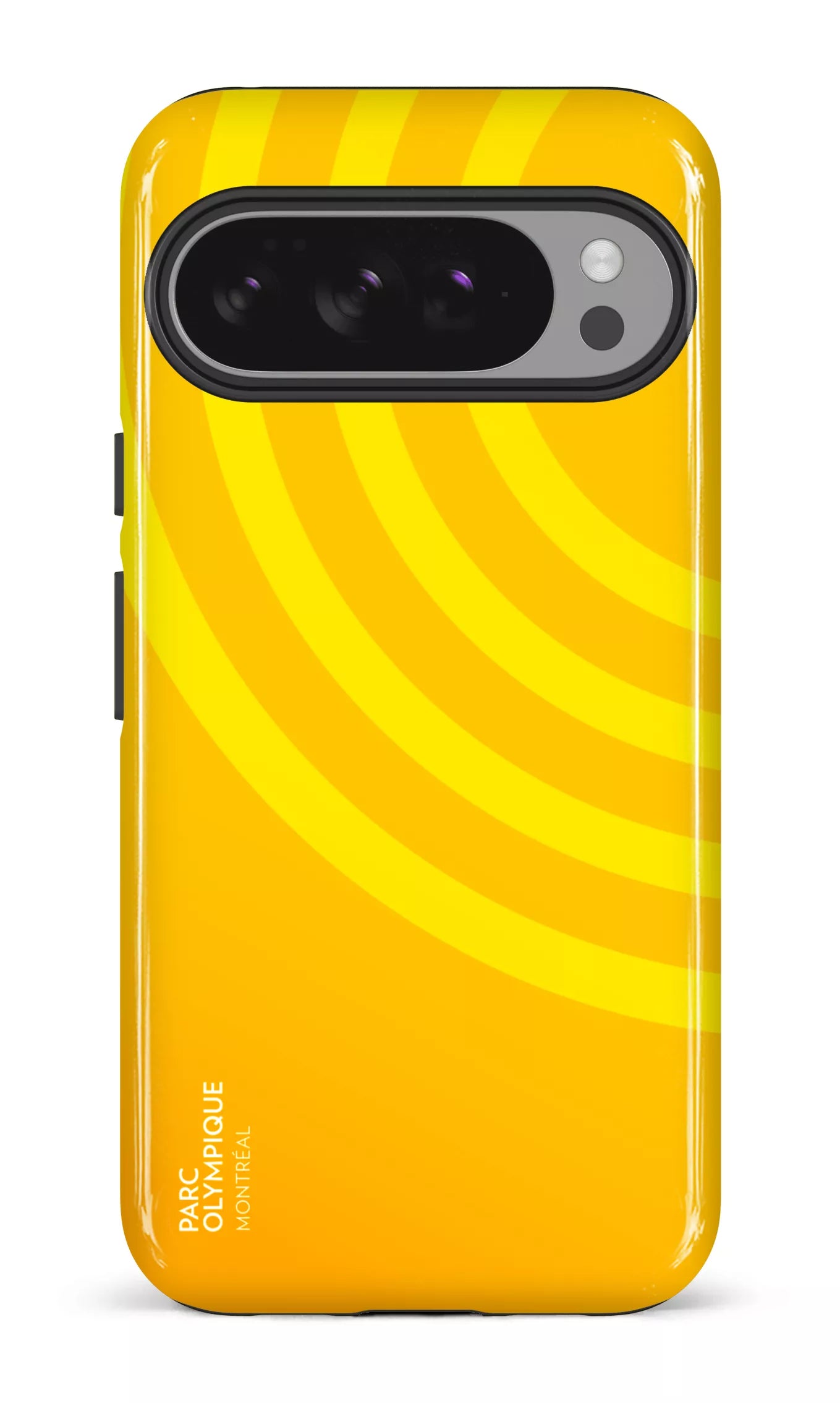 Google Pixel 10 Pro XL Impact (Gloss) Parc Olympique - Logo Jaune -