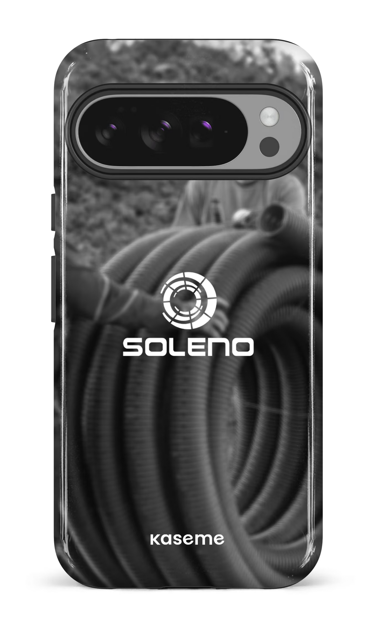 Google Pixel 10 Pro XL Impact (Gloss) Soleno tuyau N&B -