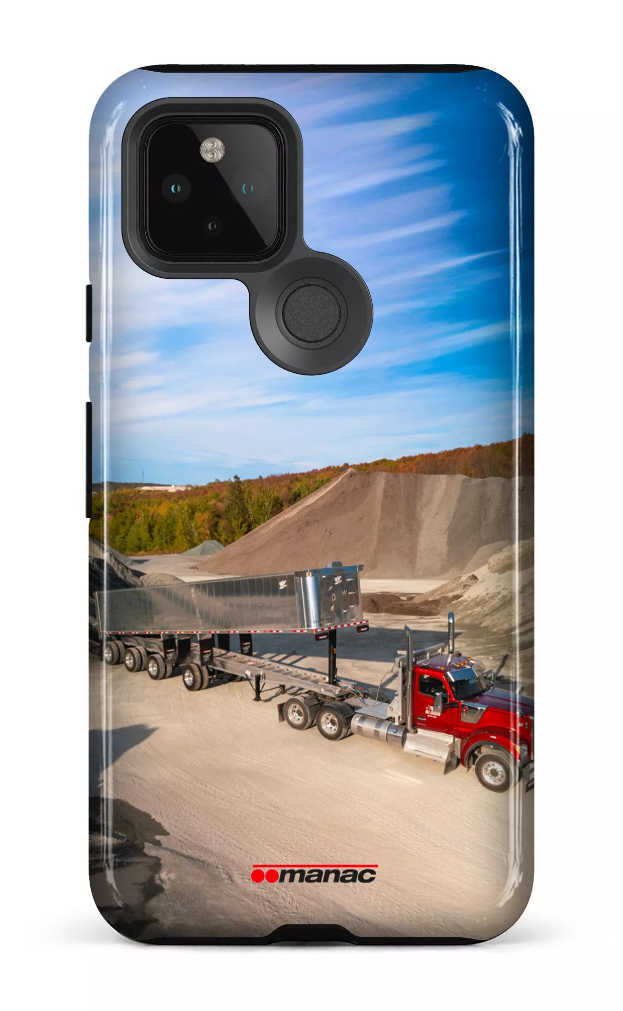 Google Pixel 5 Tough Benne aluminium Manac -