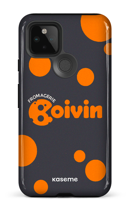 Google Pixel 5 Tough Boivin Gris x Ronds -