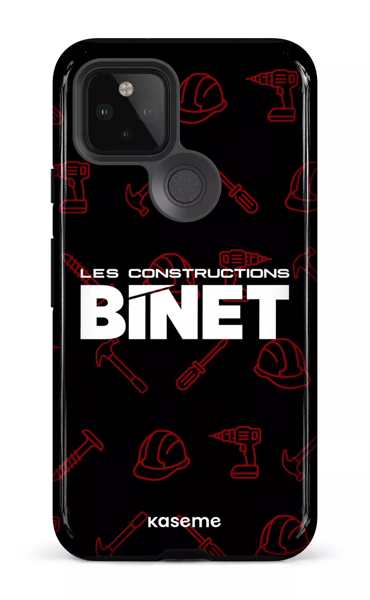 Google Pixel 5 Tough Constructions Binet Noir -