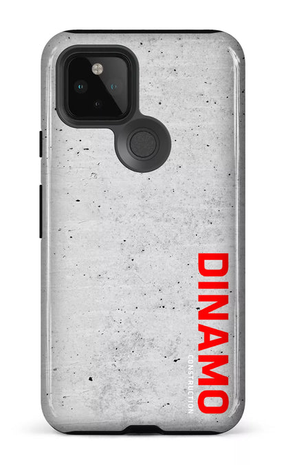 Google Pixel 5 Tough Dinamo Gris x Logo Rouge -