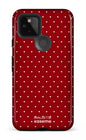 Google Pixel 5 Tough Ditsy Rouge x Mallette -