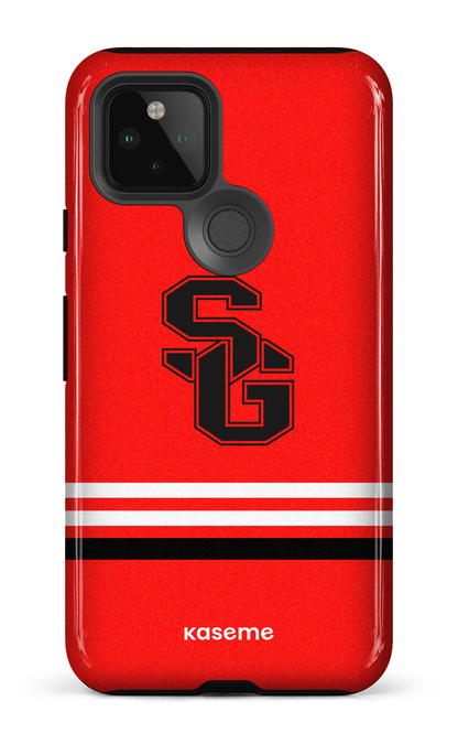 Google Pixel 5 Tough Dragons PSG Rouge -