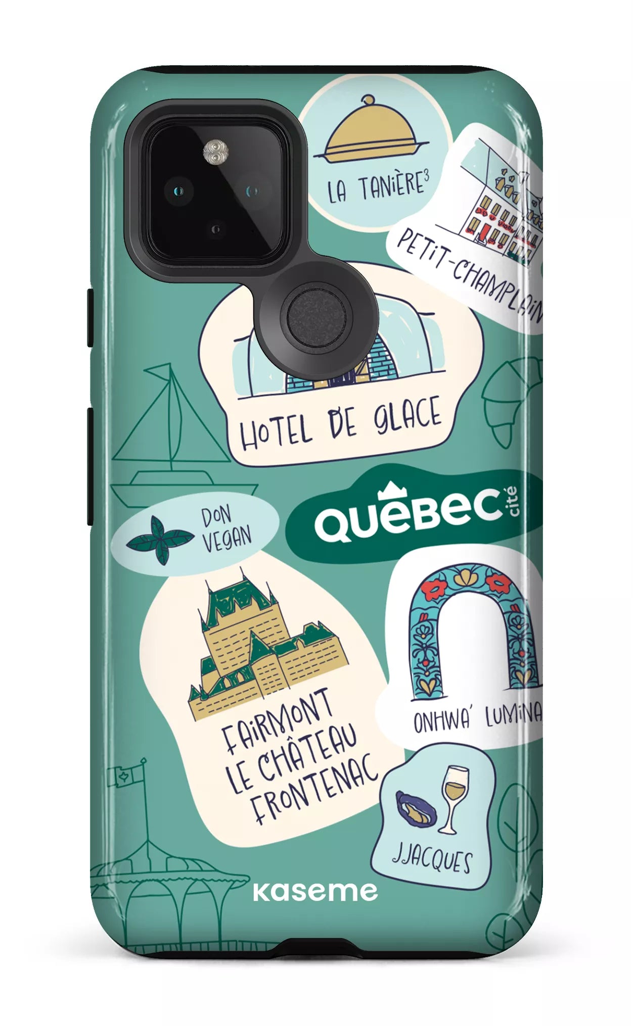 Google Pixel 5 Tough Explorez Québec -