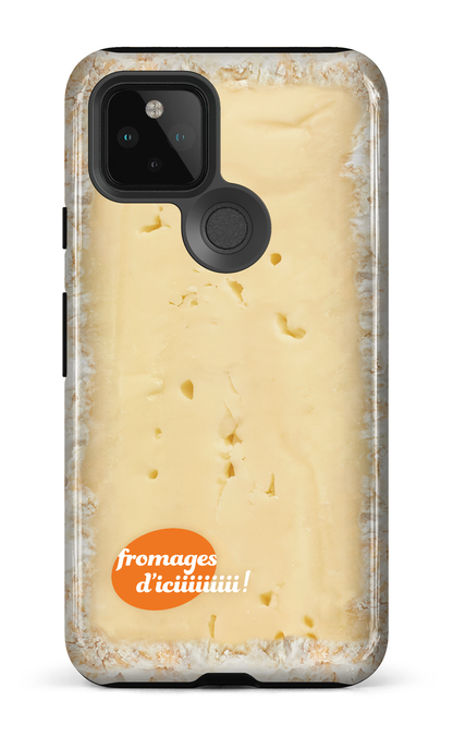 Google Pixel 5 Tough Fromage Brie Logo -