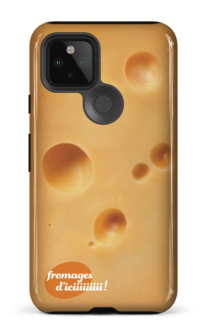 Google Pixel 5 Tough Fromage Suisse Logo -