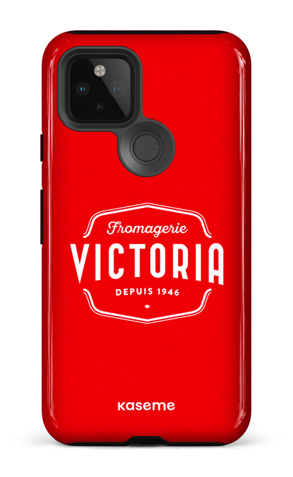 Google Pixel 5 Tough Fromagerie Victoria Rouge -