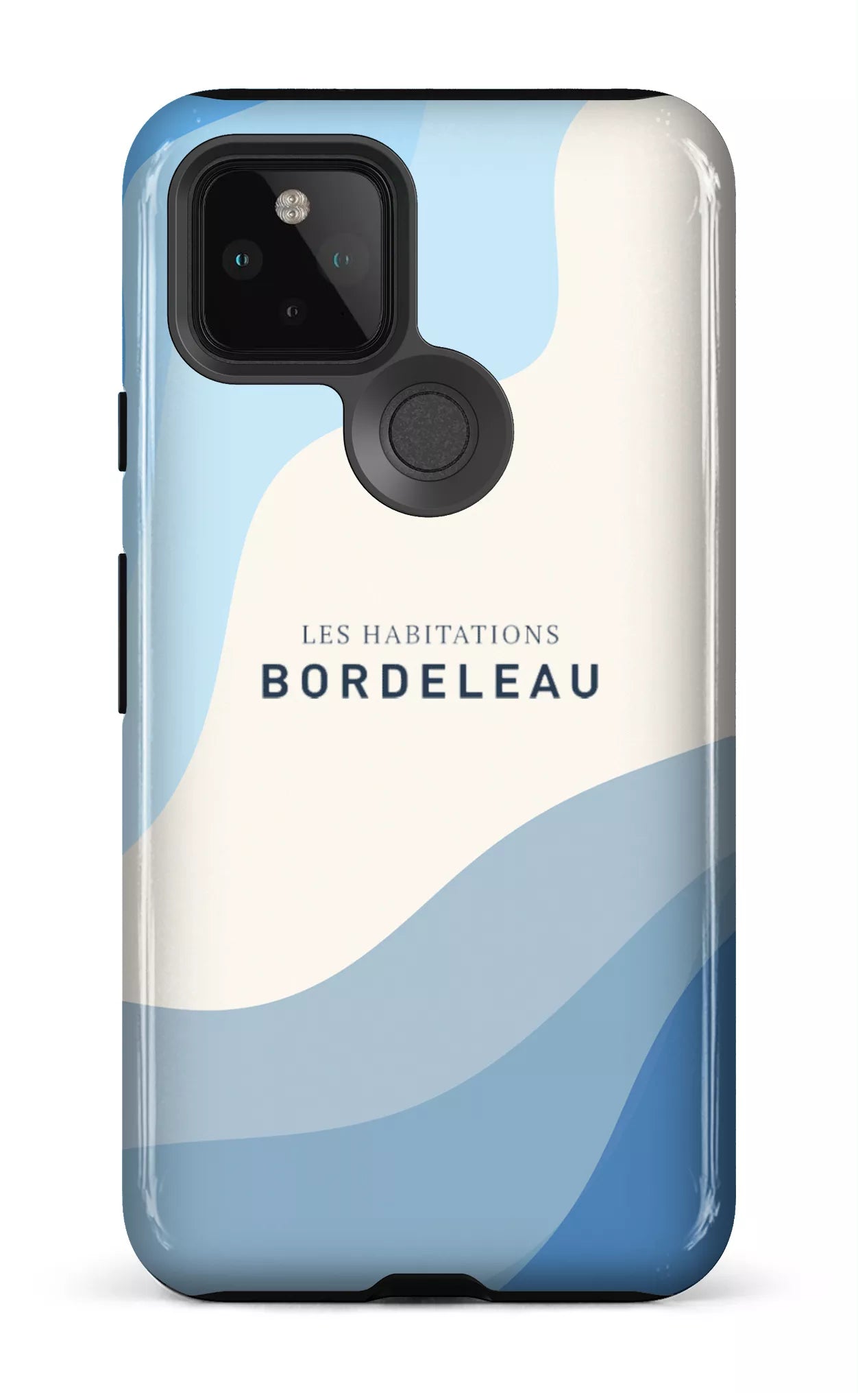 Google Pixel 5 Tough HB - Bleu et Blanc -