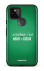 Google Pixel 5 Tough Le bonheur c'est débit = crédit (vert) -