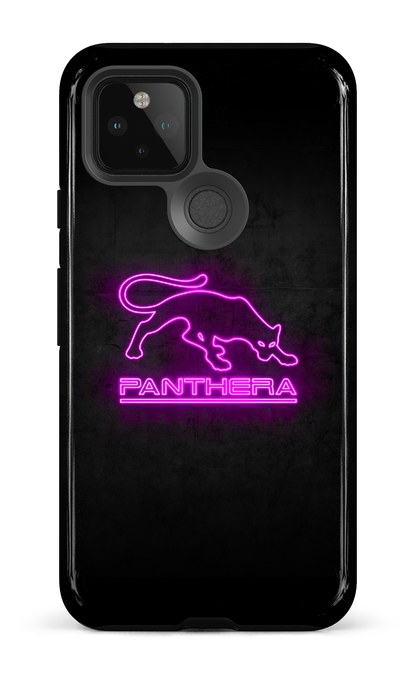 Google Pixel 5 Tough Panthera Logo Neon -