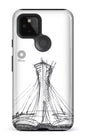 Google Pixel 5 Tough Parc Olympique - Croquis Blanc -