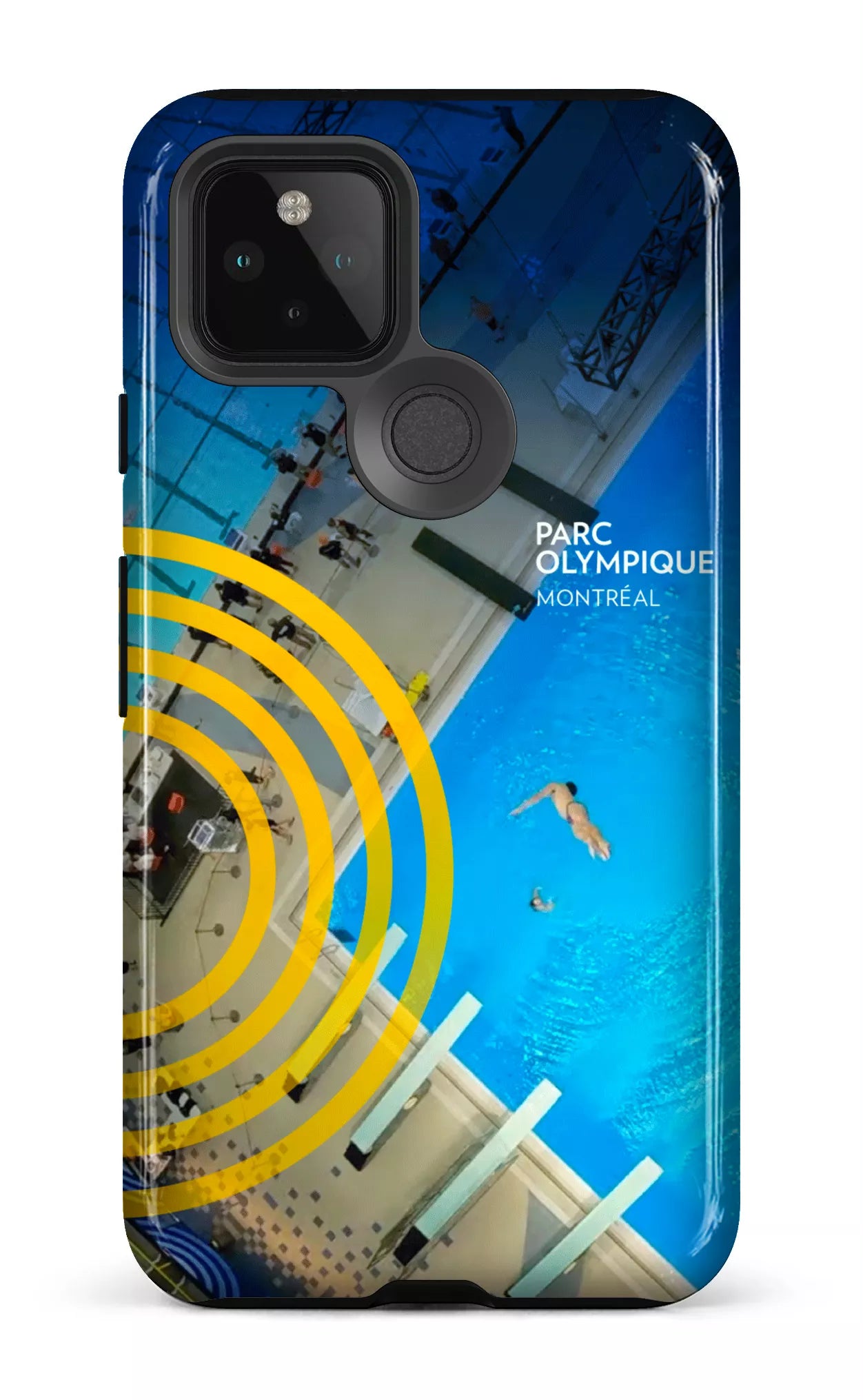 Google Pixel 5 Tough Parc Olympique - Lieu Plongeon -